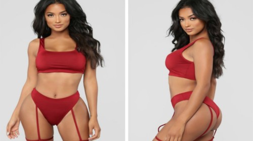 Shoppers stunned by Bikini with suspenders as they feel it is way too sexy