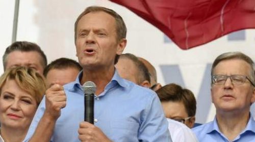 Donald Tusk has taken over as leader of Poland’s main opposition party
