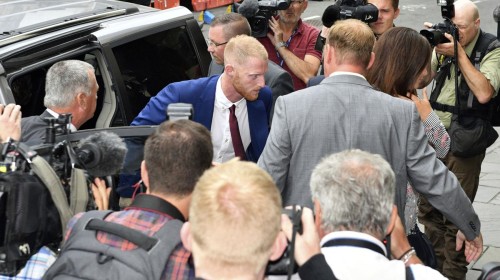 England cricketer Stokes goes on trial for street fight
